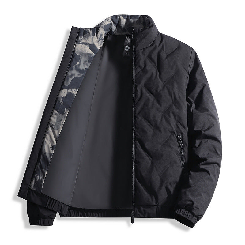 New Arrival Fashionable Casual Windproof And Warm Thick Mens Down Jacket