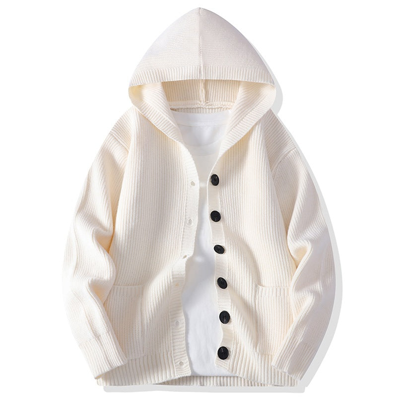 Cozy Lapel Sweater Cardigan