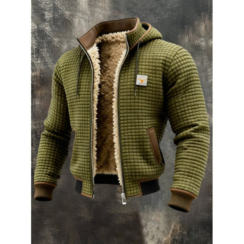 Plaid Comfort Men's Hoodie