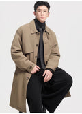 Men's Mid-Length Down Jacket For Winter