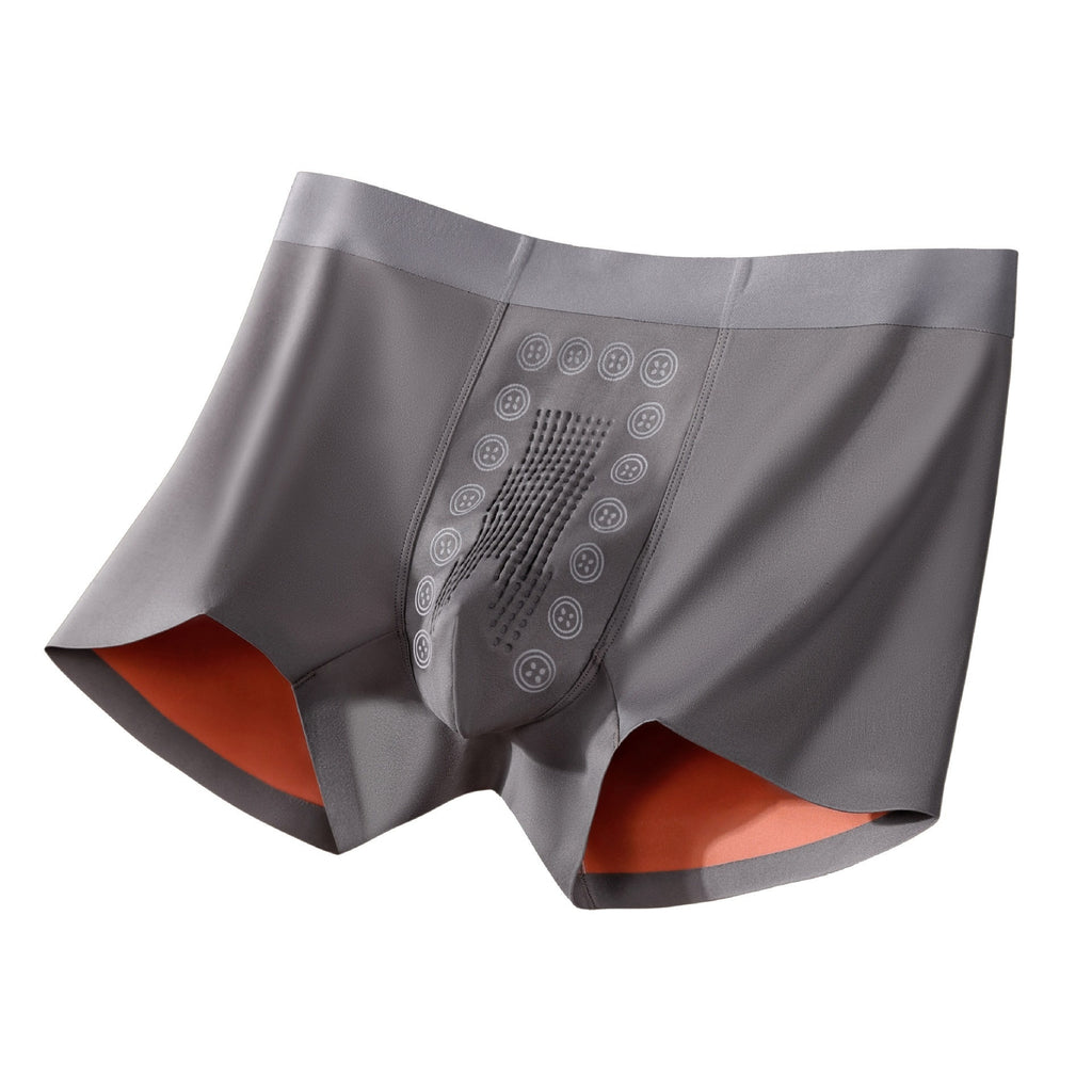 Mens Seamless Antibacterial Modal Boxer Briefs
