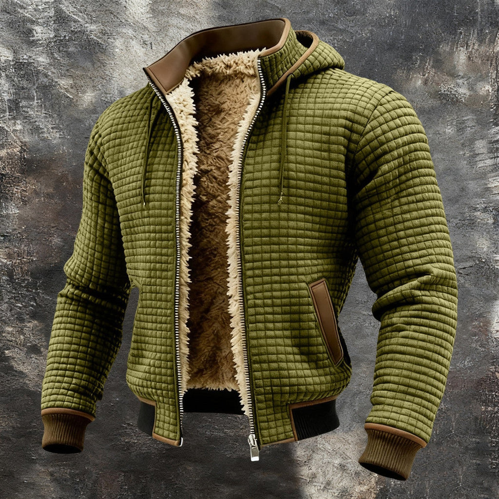 Plaid Comfort Men's Hoodie