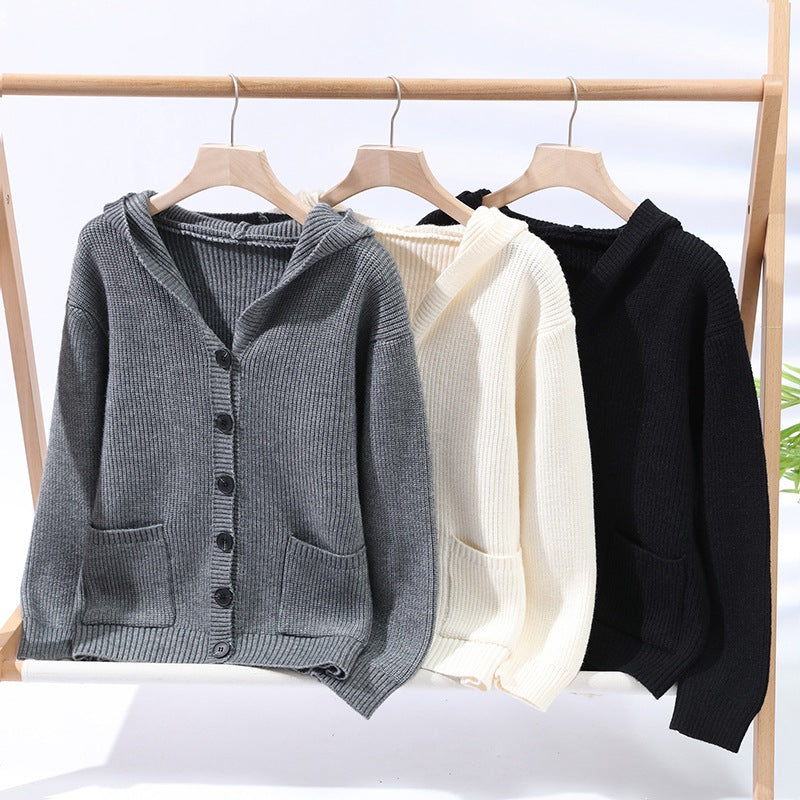 Cozy Lapel Sweater Cardigan