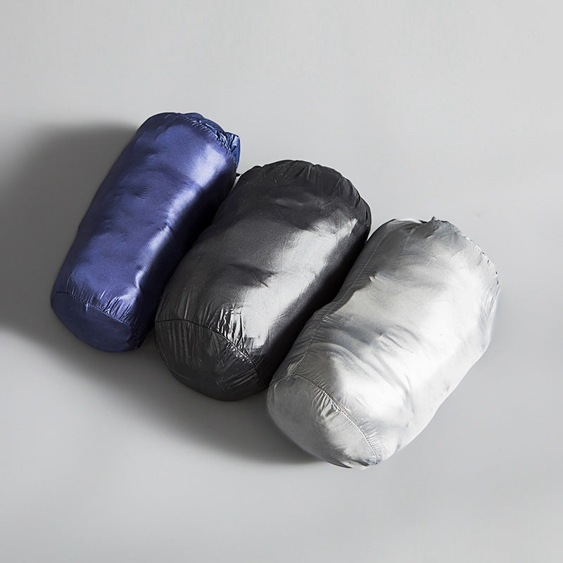 Lightweight Down Jacket With A Baseball Collar