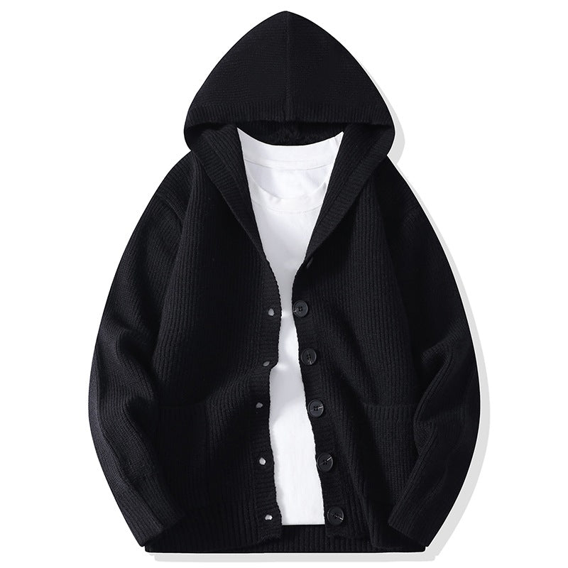 Cozy Lapel Sweater Cardigan