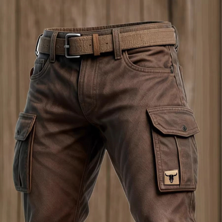 Men's Fashionable Retro Work Pants