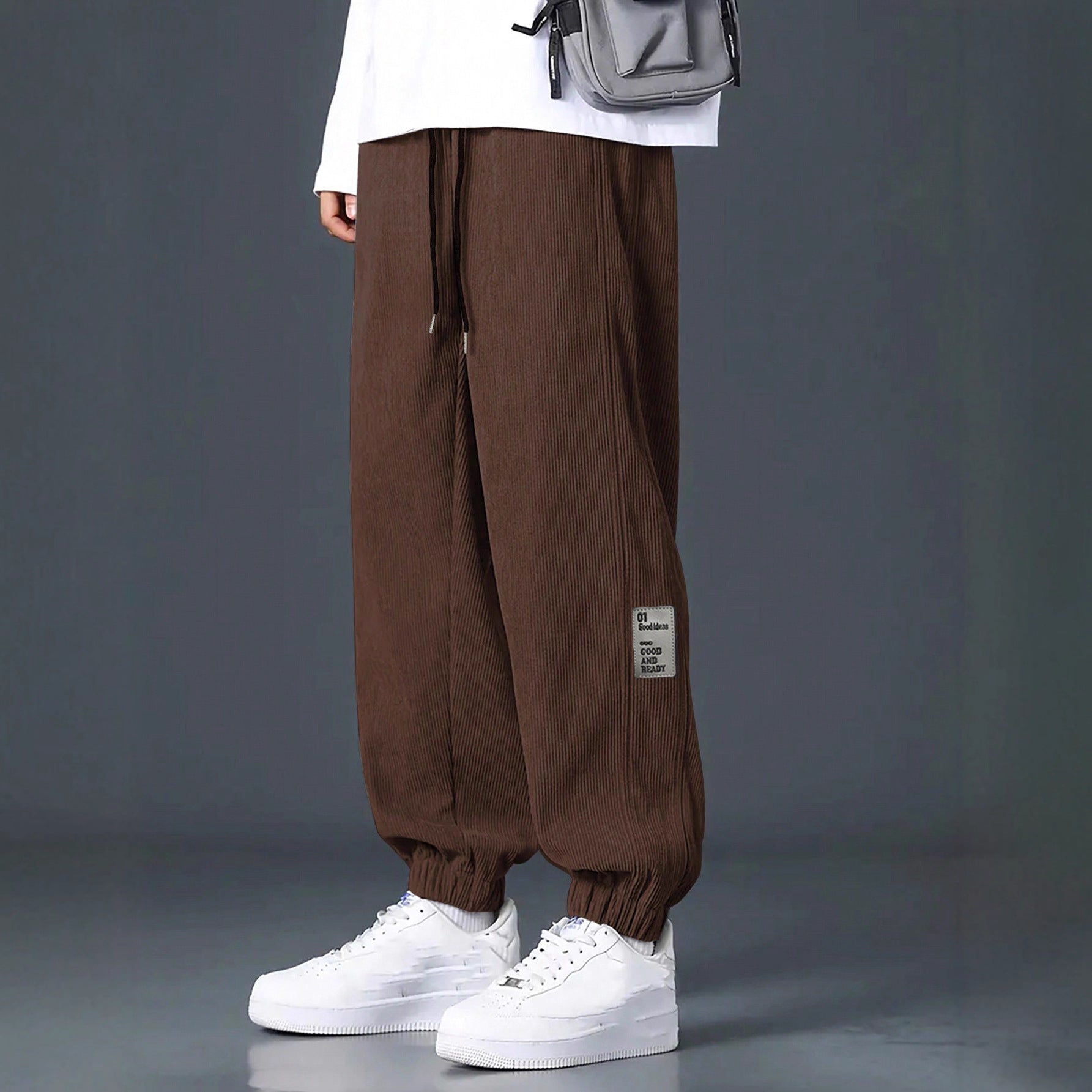 Casual Corduroy Work Pants For Sports