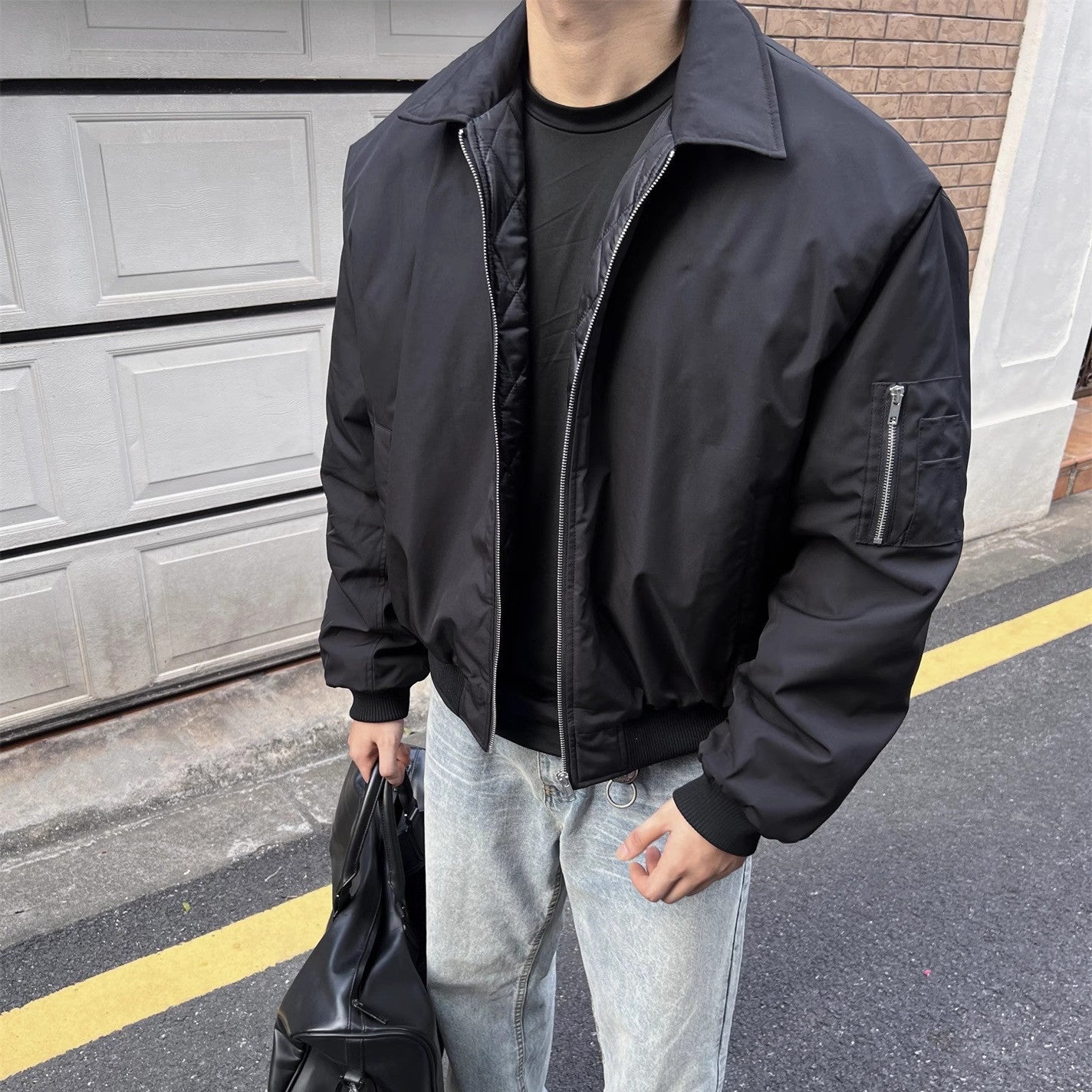 Mens Retro Lightweight Jacket For Fall And Winter