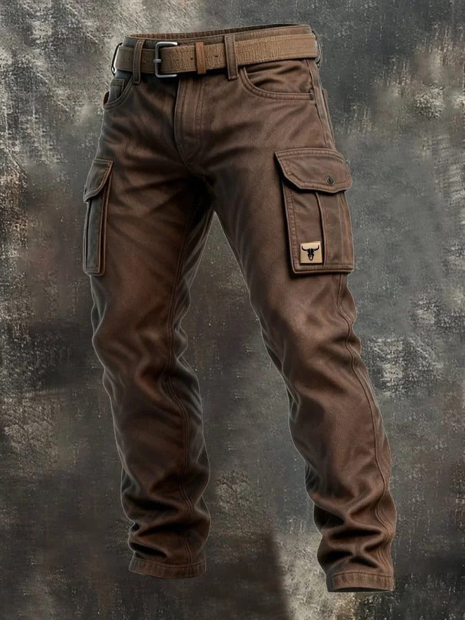 Retro Work Pants For Men In The Punk Style Inspired By Europe And America