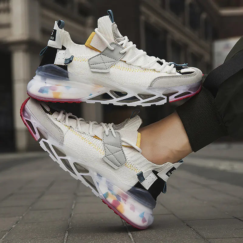 Men's Casual Running Sports Shoes - Versatile Dad Sneakers