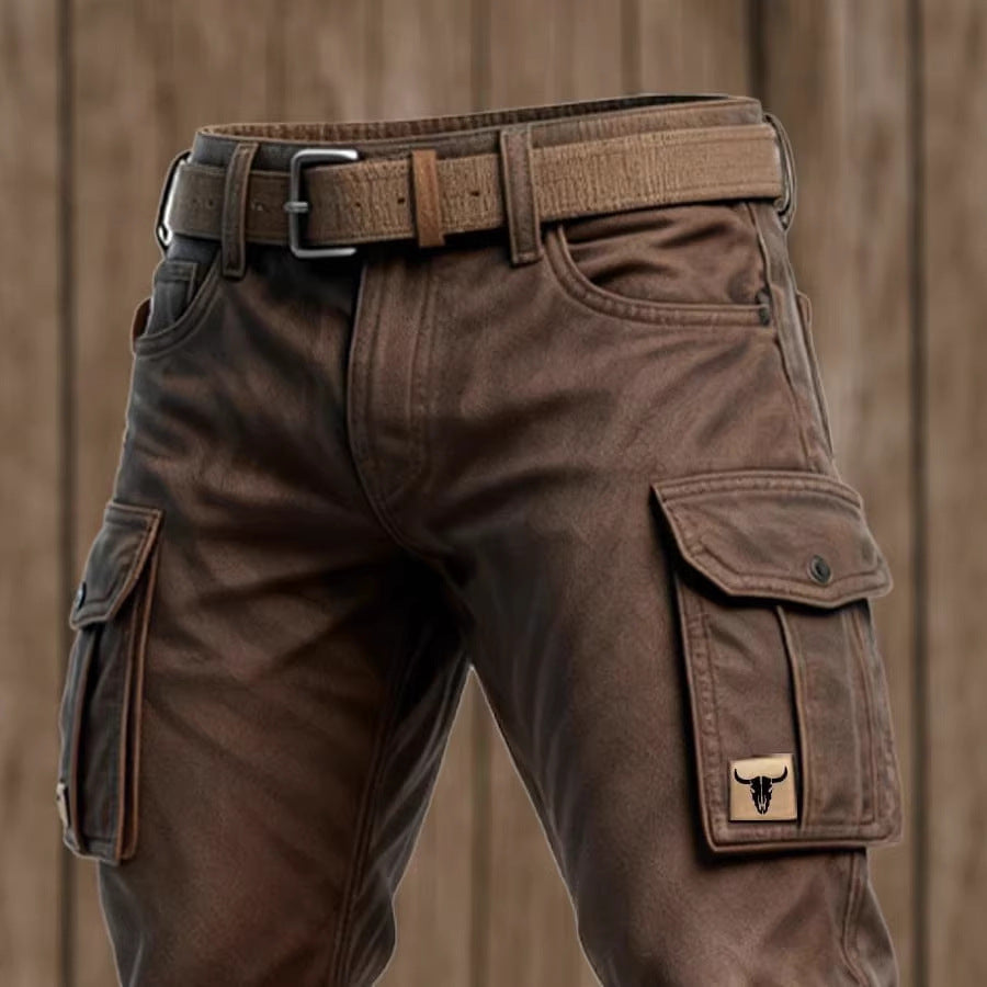 Men's Fashionable Retro Work Pants