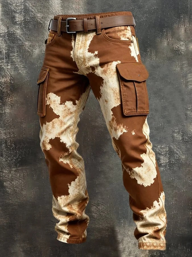 Retro Work Pants For Men In The Punk Style Inspired By Europe And America