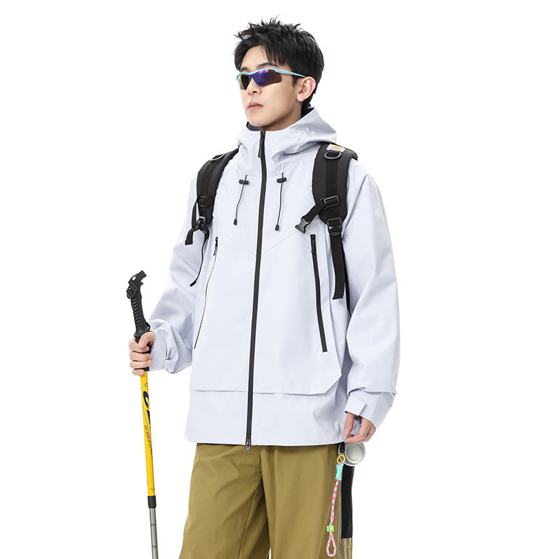 American-style Functional Comfortable Windproof And Waterproof Shell Jacket