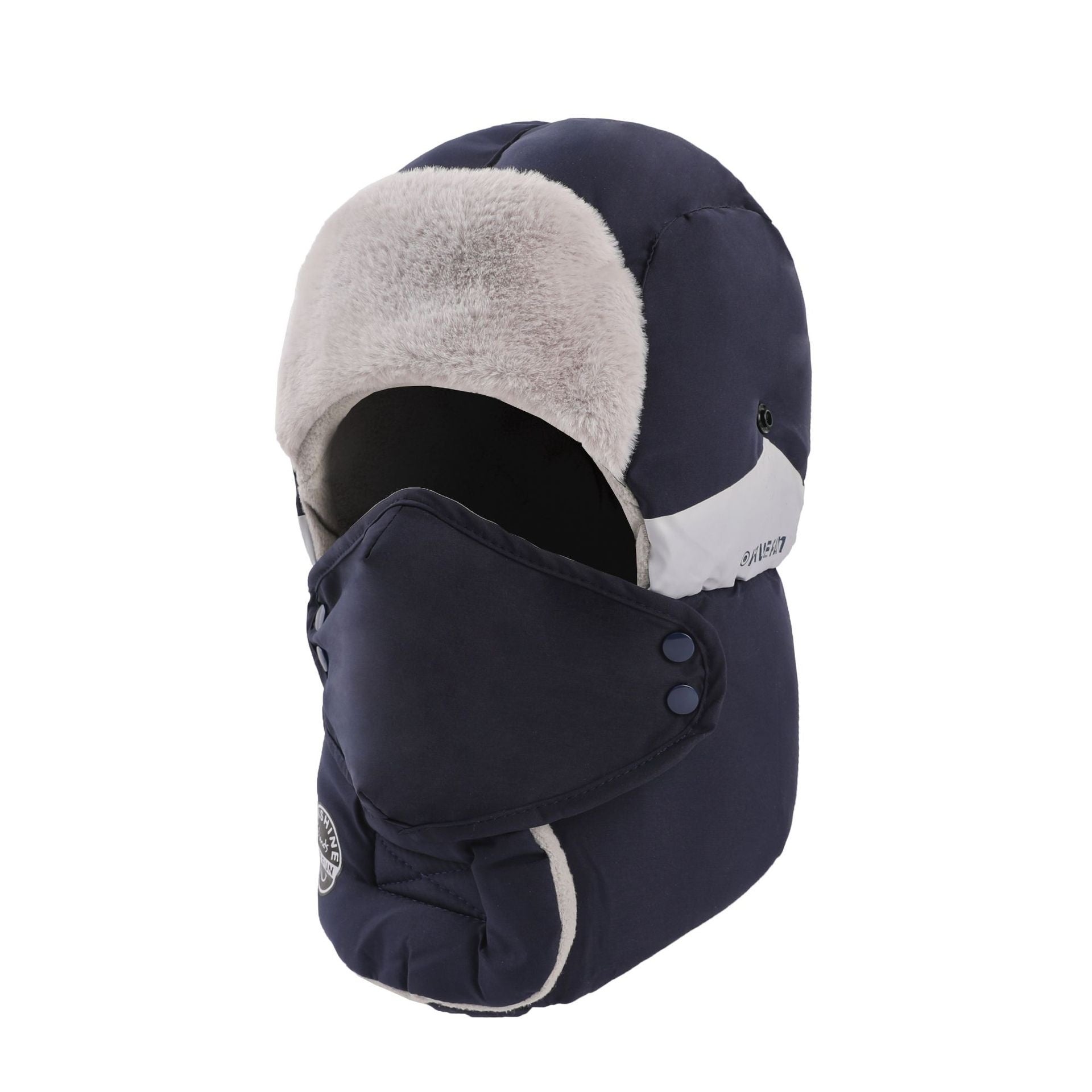 Men's Winter Windproof Ear-Protecting Outdoor Lei Feng Cap