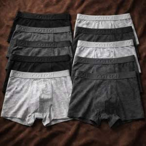High-End Antibacterial Cotton Boxer Briefs For Men