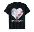Cincinnati Retro Baseball Lover Game Day Men Boys Girls T-Shirt