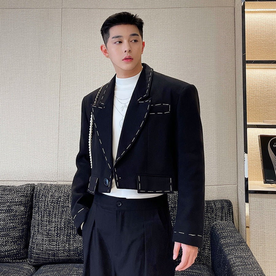 Stylish Black Suit Jacket