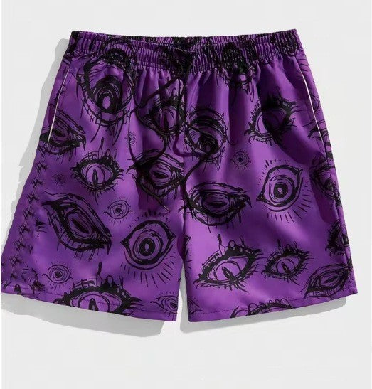 Casual Hawaiian Vacation Shorts For Summer