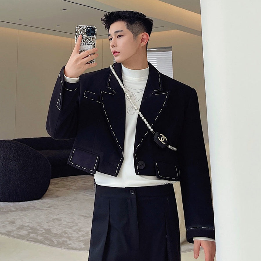 Stylish Black Suit Jacket