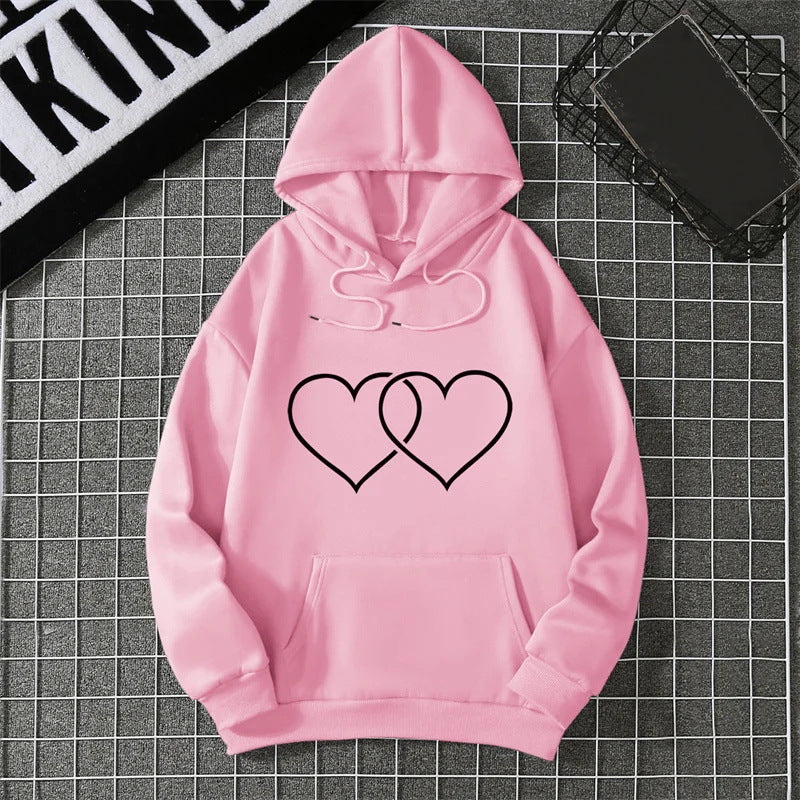 Mens Casual Hooded Sweatshirt Top