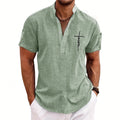 Stylish 3D Printed Polo Shirt
