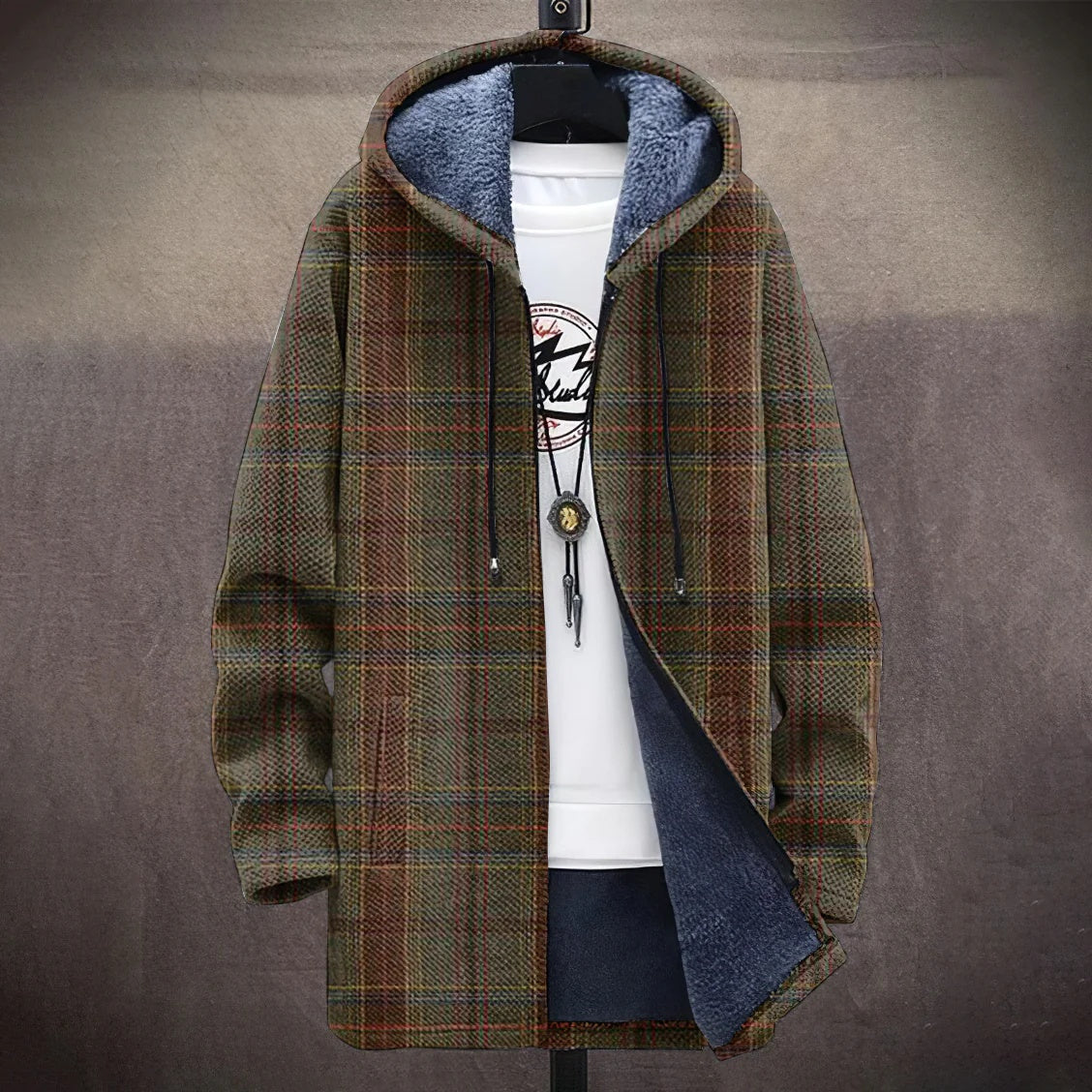 Fashion Digital Printing Fleece Padded Coat Jacket