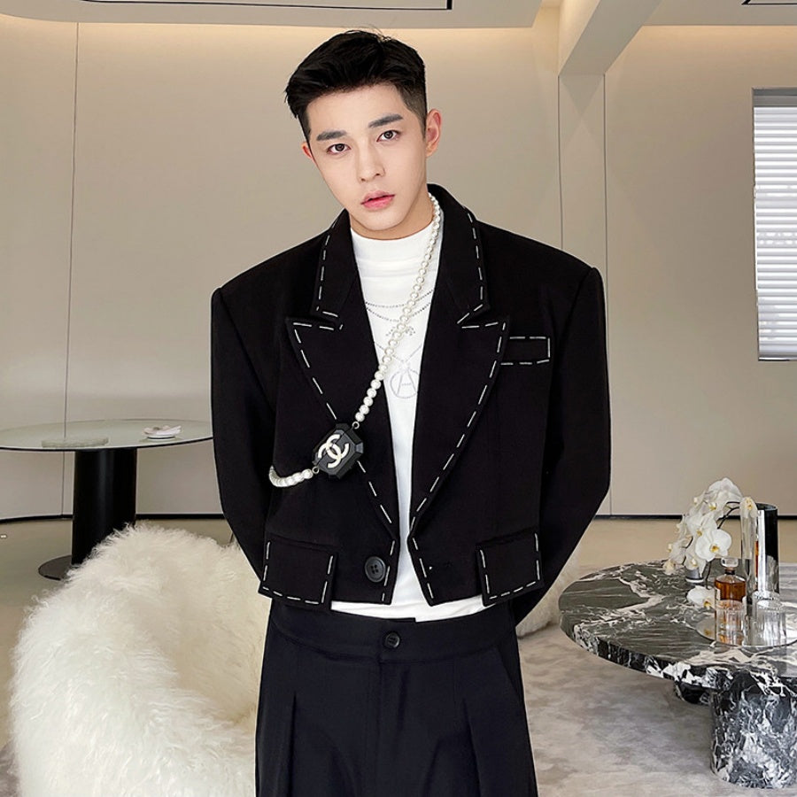 Stylish Black Suit Jacket