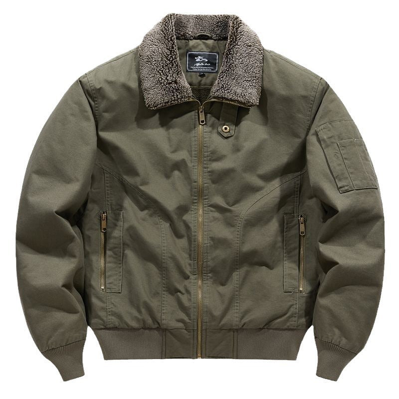 Cozy Fleece Men's Winter Jacket