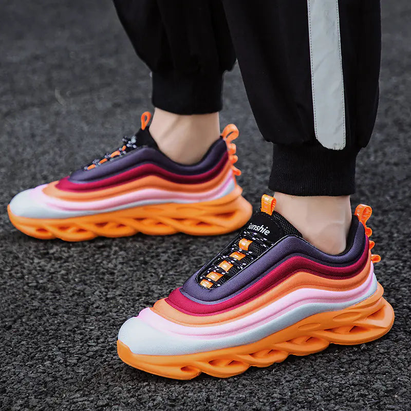 Colorful Sports Running Shoes and Casual Sneakers